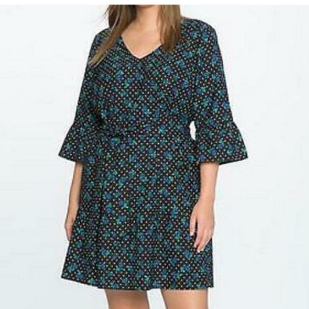 Draper James for Eloquii Rose Polka Dot Dress